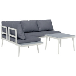 Комплект садовой мебели Outsunny 84G-702V00LG (Grey) Thumb