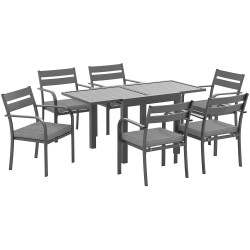 Set mobilier de gradina Outsunny 84G-704V00GY (Grey) Thumb
