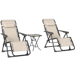 Комплект садовой мебели Outsunny 84G-718V00BG (Beige) Thumb