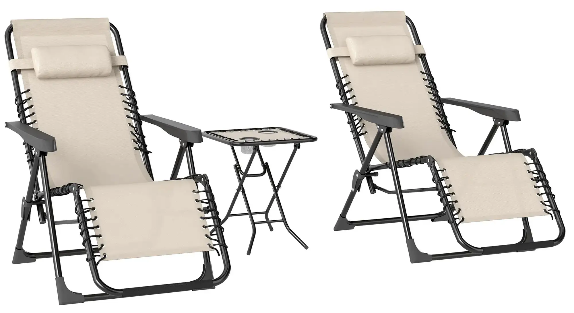 Комплект садовой мебели Outsunny 84G-718V00BG (Beige) - 3