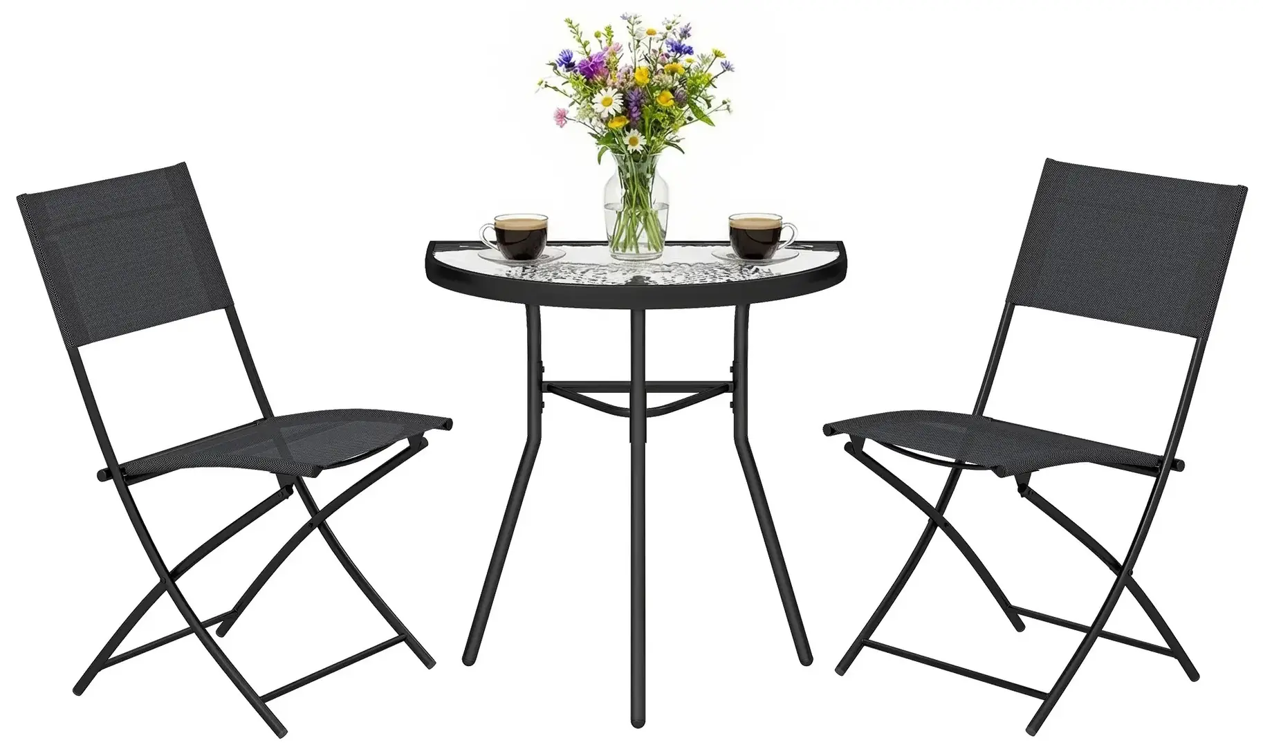 Комплект садовой мебели Outsunny 84G-896V00BK (Black)