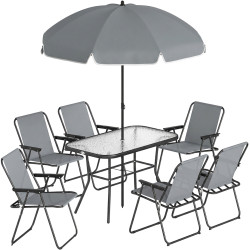 Set mobilier de gradina Outsunny 84G-968V00GY (Grey) Thumb