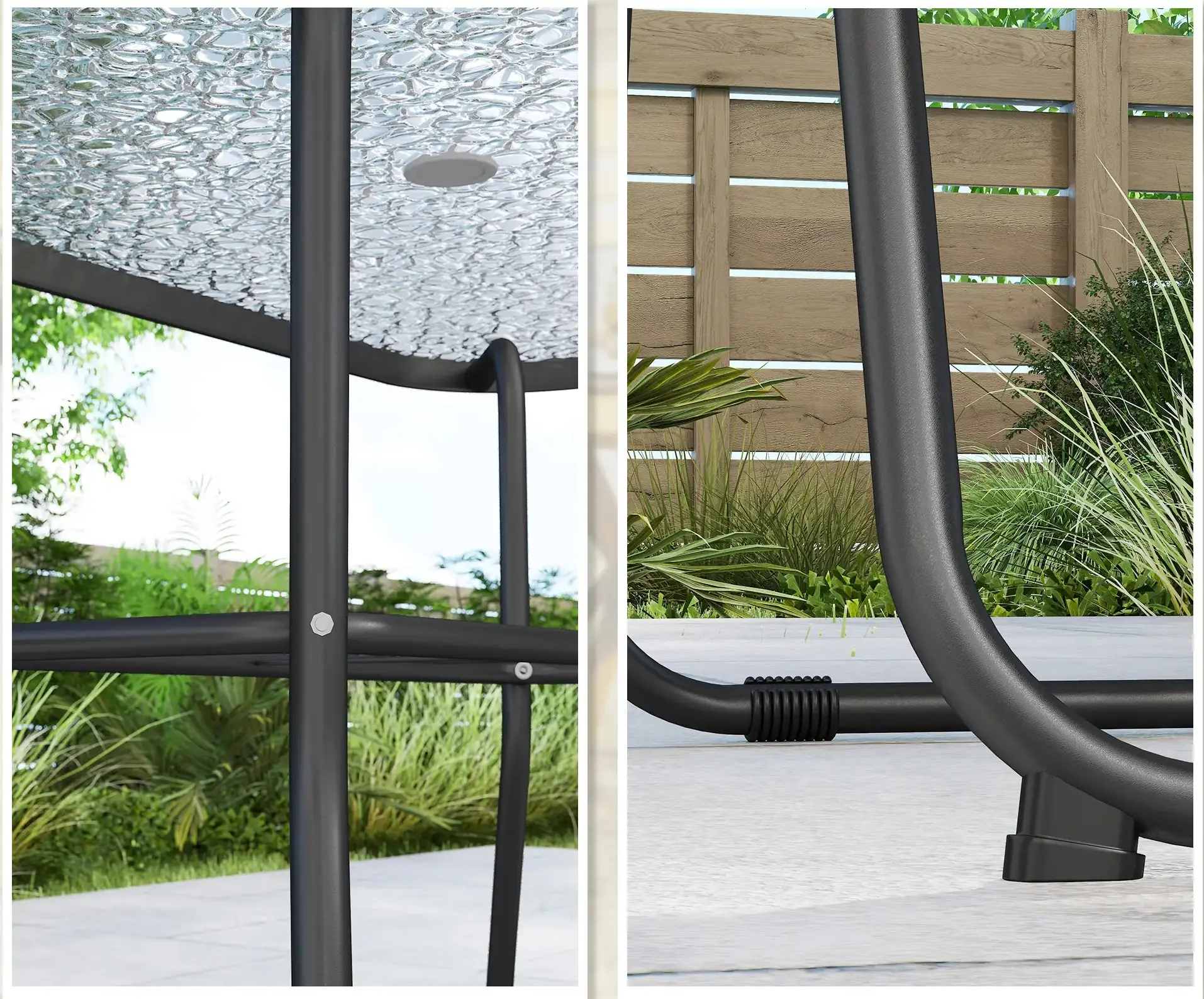 Set mobilier de gradina Outsunny 84G-968V00GY (Grey) - 5