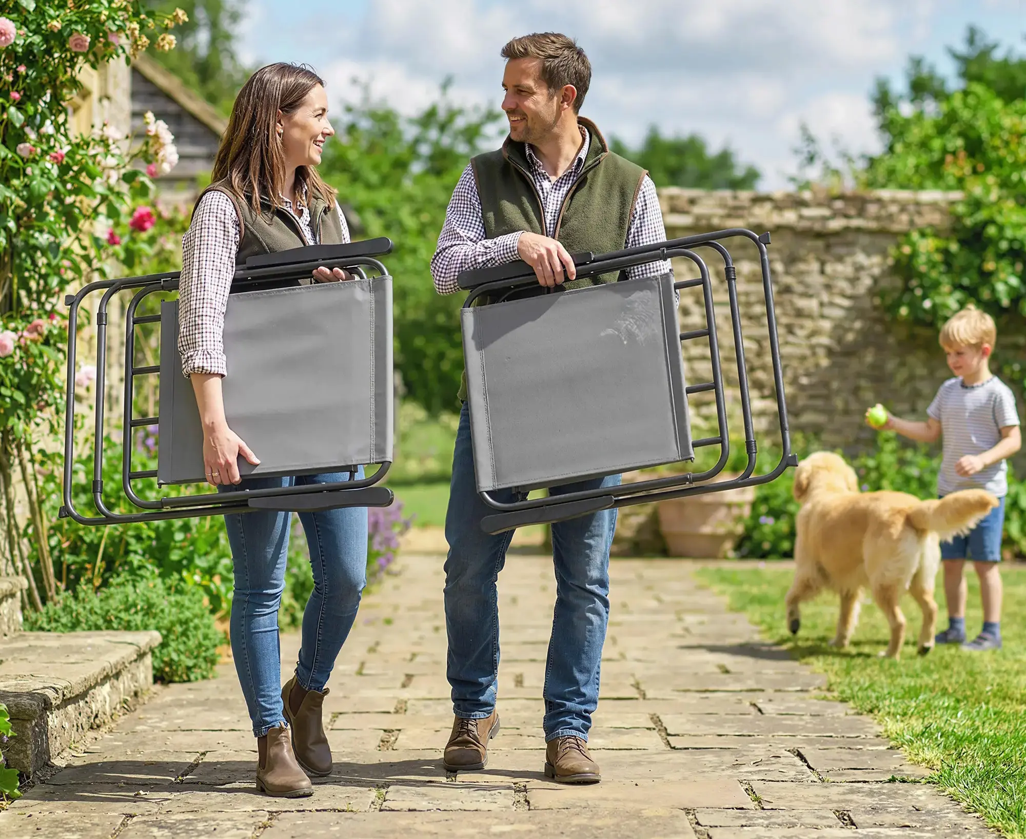 Set mobilier de gradina Outsunny 84G-968V00GY (Grey) - 6