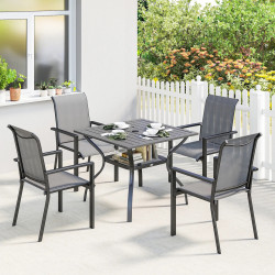 Set mobilier de gradina Outsunny 84K-010V00GY (Grey) Thumb