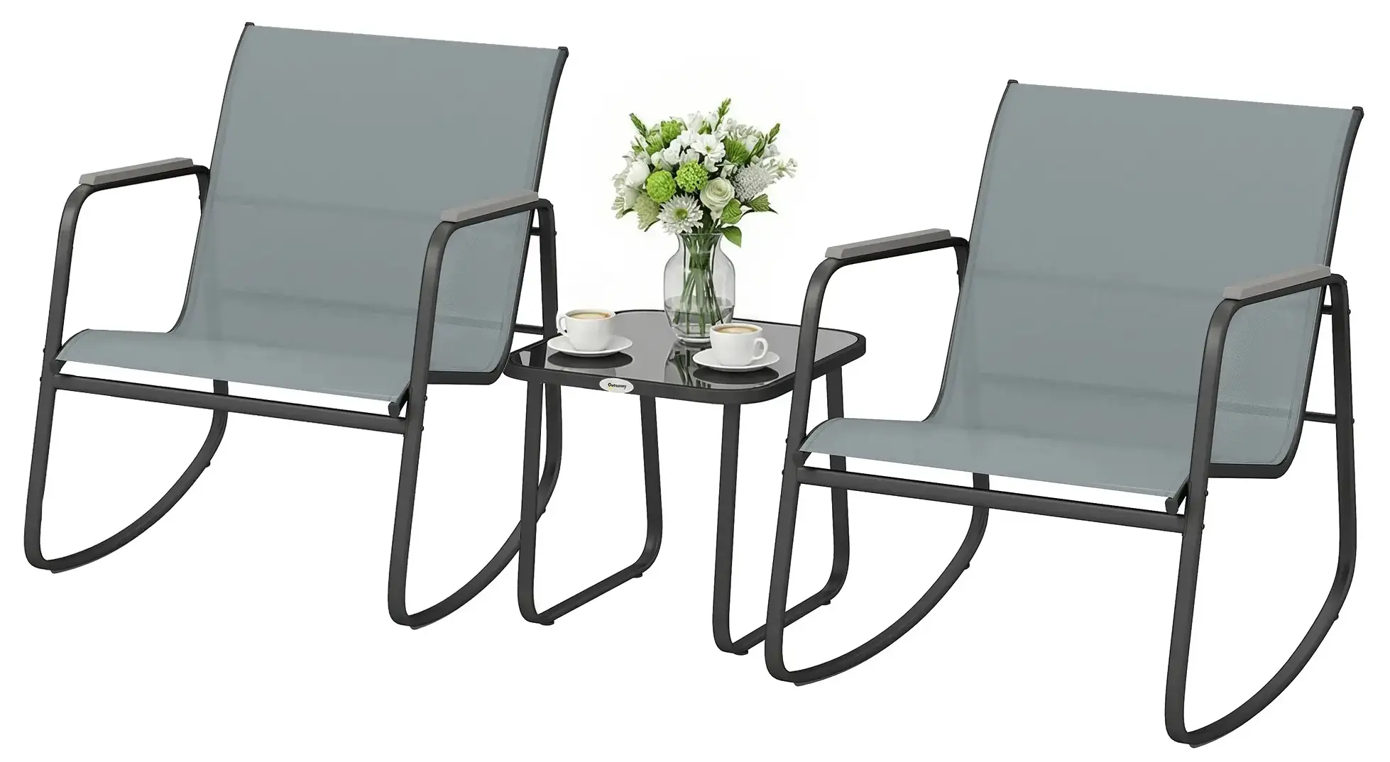 Set mobilier de gradina Outsunny 84K-011V00GY (Grey) - 2