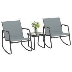 Set mobilier de gradina Outsunny 84K-011V00GY (Grey)
