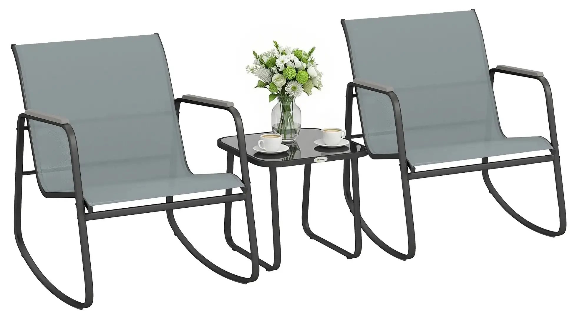 Set mobilier de gradina Outsunny 84K-011V00GY (Grey)