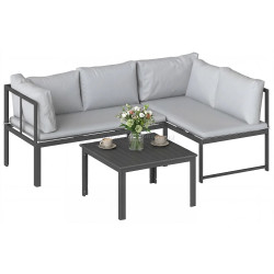 Set mobilier de gradina Outsunny 84K-015V00GY (Grey)