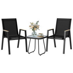 Комплект садовой мебели Outsunny 84K-032V00BK (Black) Thumb