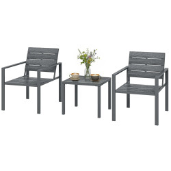 Set mobilier de gradina Outsunny 84K-153V00CG (Dark Grey) Thumb
