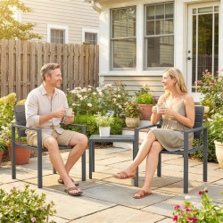 Set mobilier de gradina Outsunny 84K-153V00CG (Dark Grey) Thumb