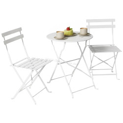 Комплект садовой мебели Outsunny 84K-156V00WT (White)