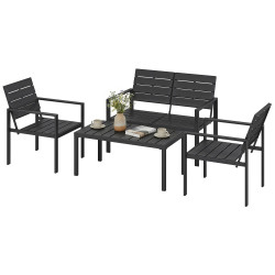 Set mobilier de gradina Outsunny 84K-161V00BK (Black) Thumb