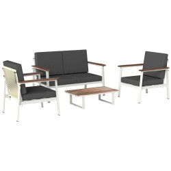 Set mobilier de gradina Outsunny 84K-237V00GY (Grey) Thumb