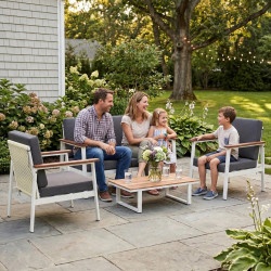 Set mobilier de gradina Outsunny 84K-237V00GY (Grey) Thumb