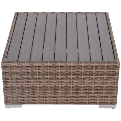 Set mobilier de gradina Outsunny 860-020V03 (Brown/Grey) Thumb