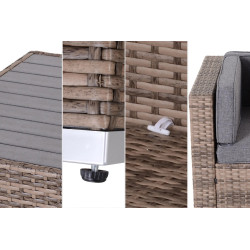 Set mobilier de gradina Outsunny 860-020V03 (Brown/Grey) Thumb