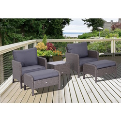 Set mobilier de gradina Outsunny 860-066 (Grey)
