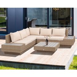 Set mobilier de gradina Outsunny 860-075V01 (Light Brown) Thumb