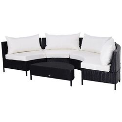 Set mobilier de gradina Outsunny 860-081V01 (Black/White) Thumb