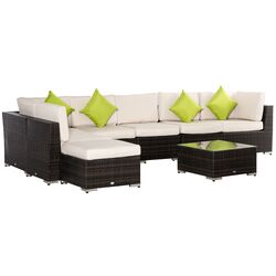 Set mobilier de gradina Outsunny 860-096V01 (Brown) Thumb