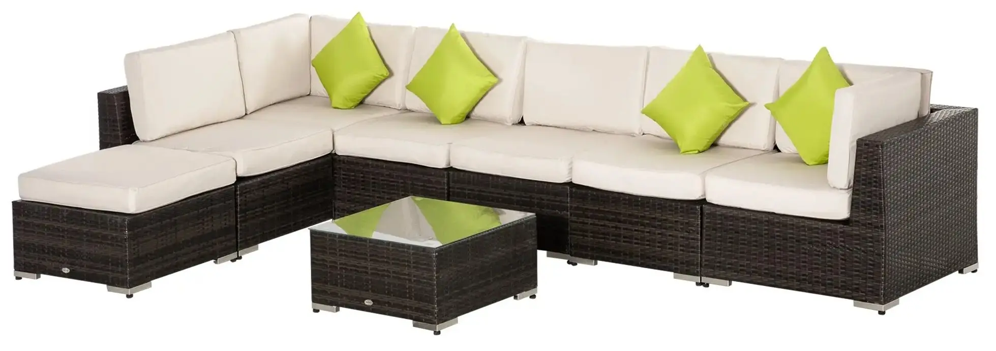 Set mobilier de gradina Outsunny 860-096V01 (Brown)