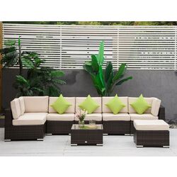 Set mobilier de gradina Outsunny 860-096V01 (Brown)