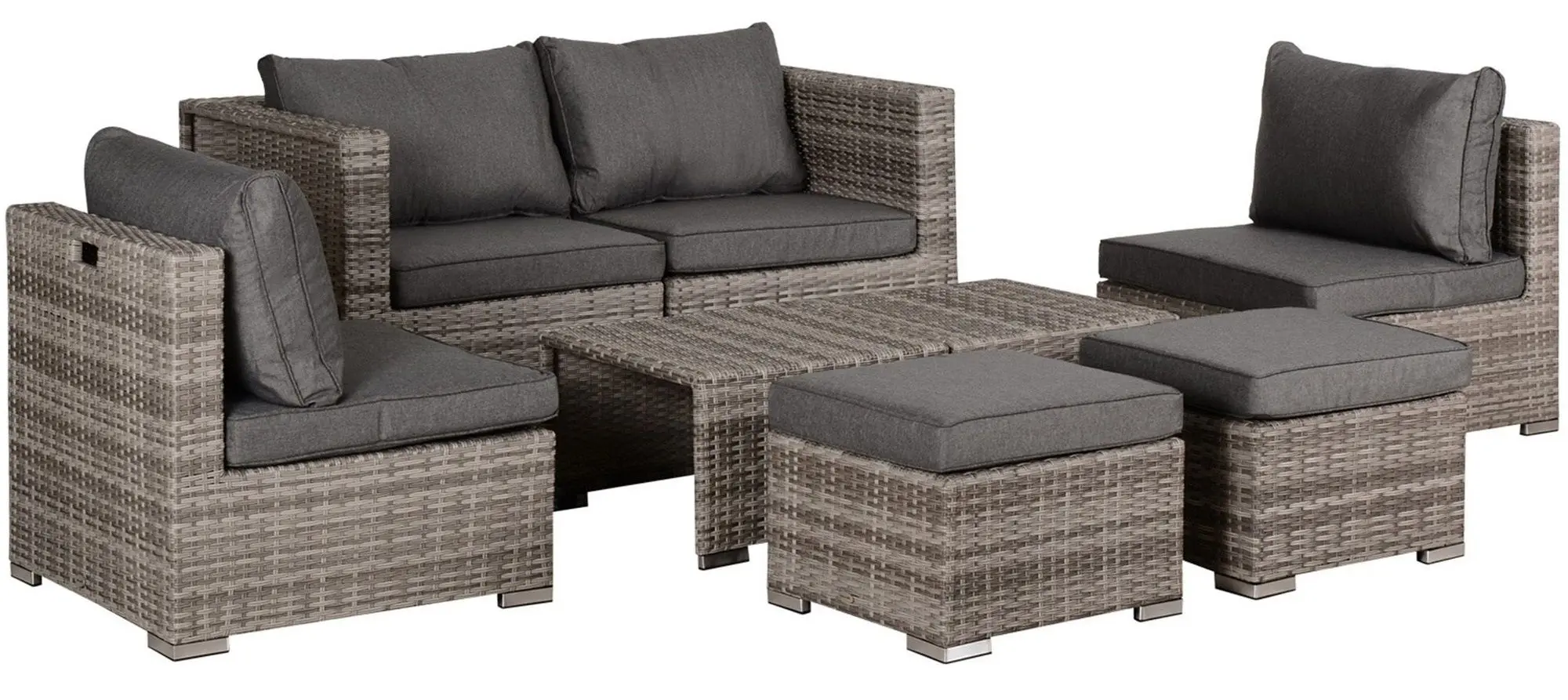 Set mobilier de gradina Outsunny 860-099 (Grey)