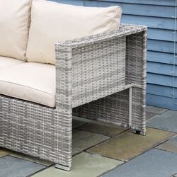 Set mobilier de gradina Outsunny 860-099BG (Beige/Grey) Thumb