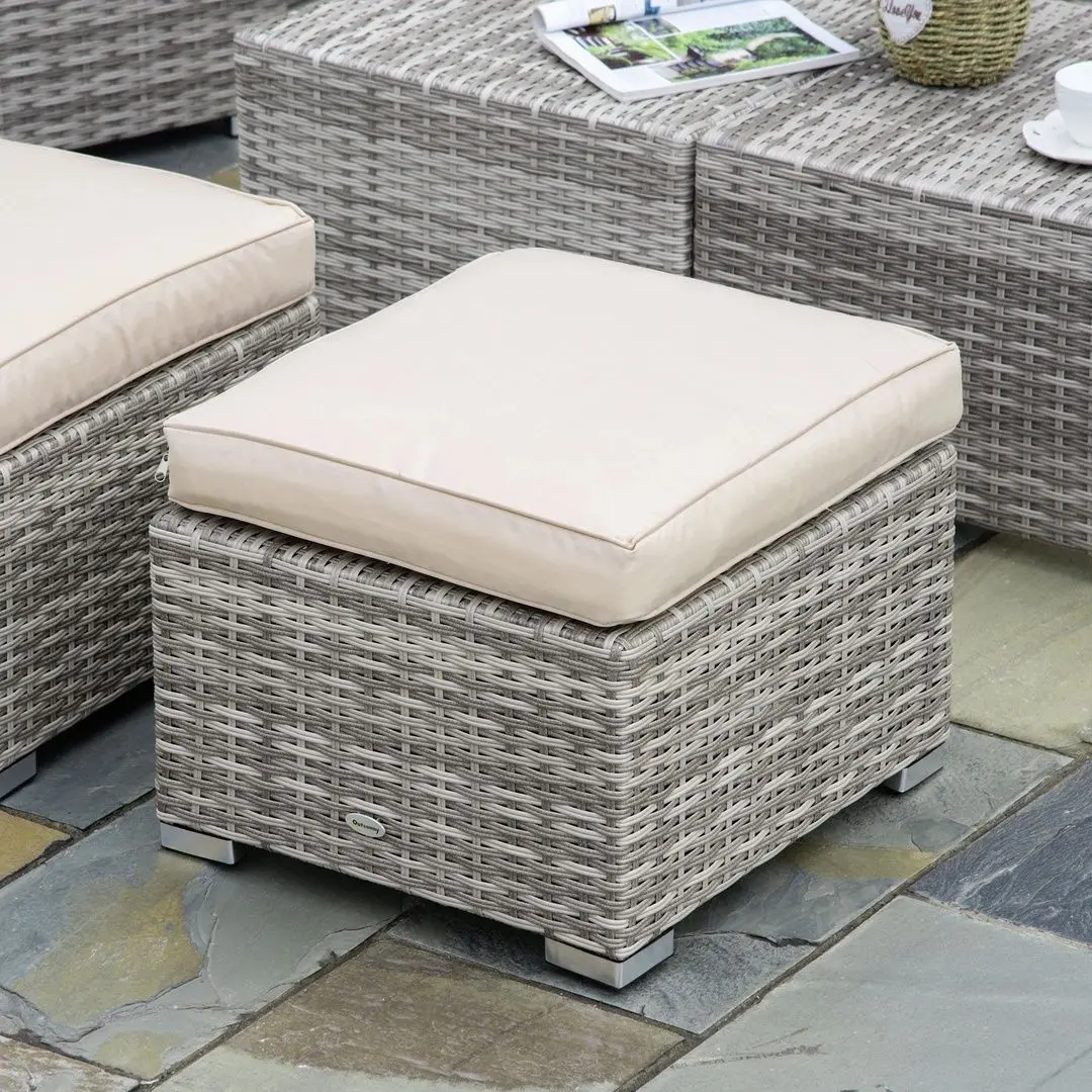 Set mobilier de gradina Outsunny 860-099BG (Beige/Grey)