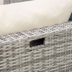 Set mobilier de gradina Outsunny 860-099BG (Beige/Grey) Thumb