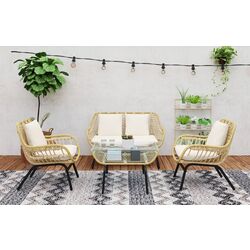 Set mobilier de gradina Outsunny 860-112 (Beige)