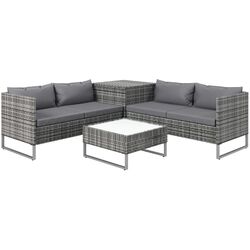 Set mobilier de gradina Outsunny 860-114V01 (Grey) Thumb