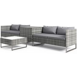 Set mobilier de gradina Outsunny 860-114V01 (Grey) Thumb
