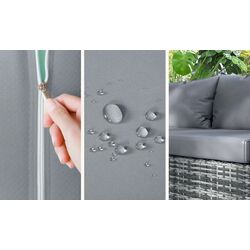 Set mobilier de gradina Outsunny 860-114V01 (Grey) Thumb