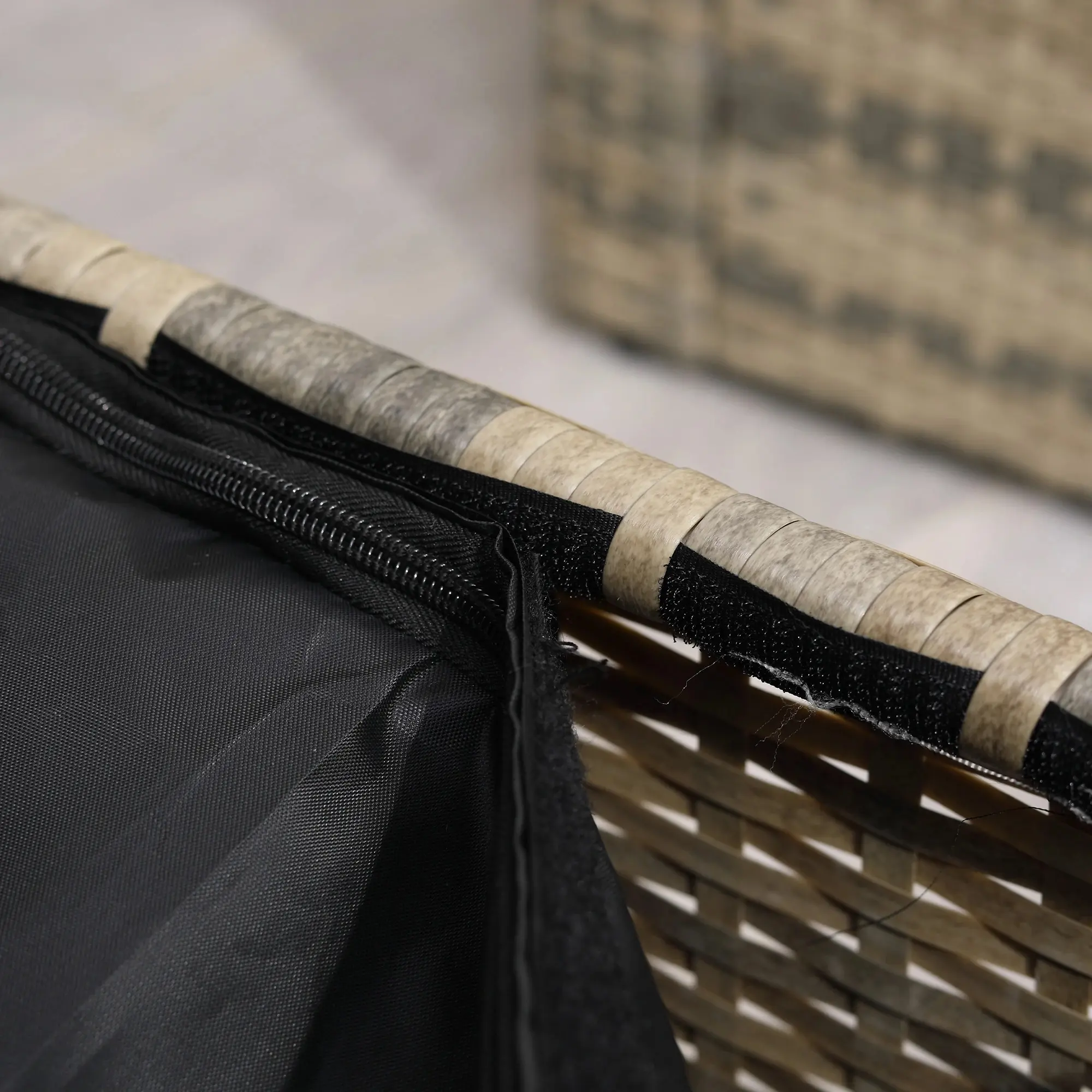 Set mobilier de gradina Outsunny 860-120GD (Khaki/Beige)