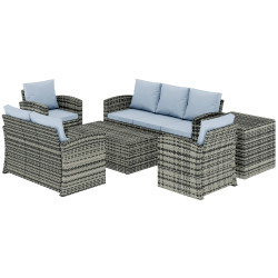 Комплект садовой мебели Outsunny 860-120V72GG (Grey) Thumb