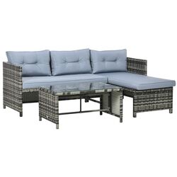 Комплект садовой мебели Outsunny 860-121V00GY (Grey) Thumb