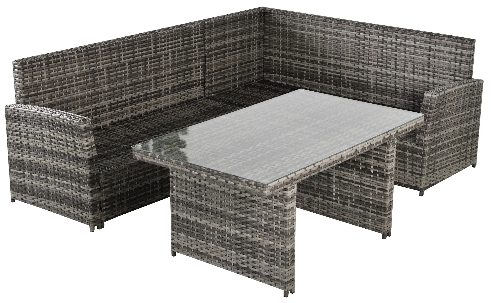 Комплект садовой мебели Outsunny 860-123 (Grey)