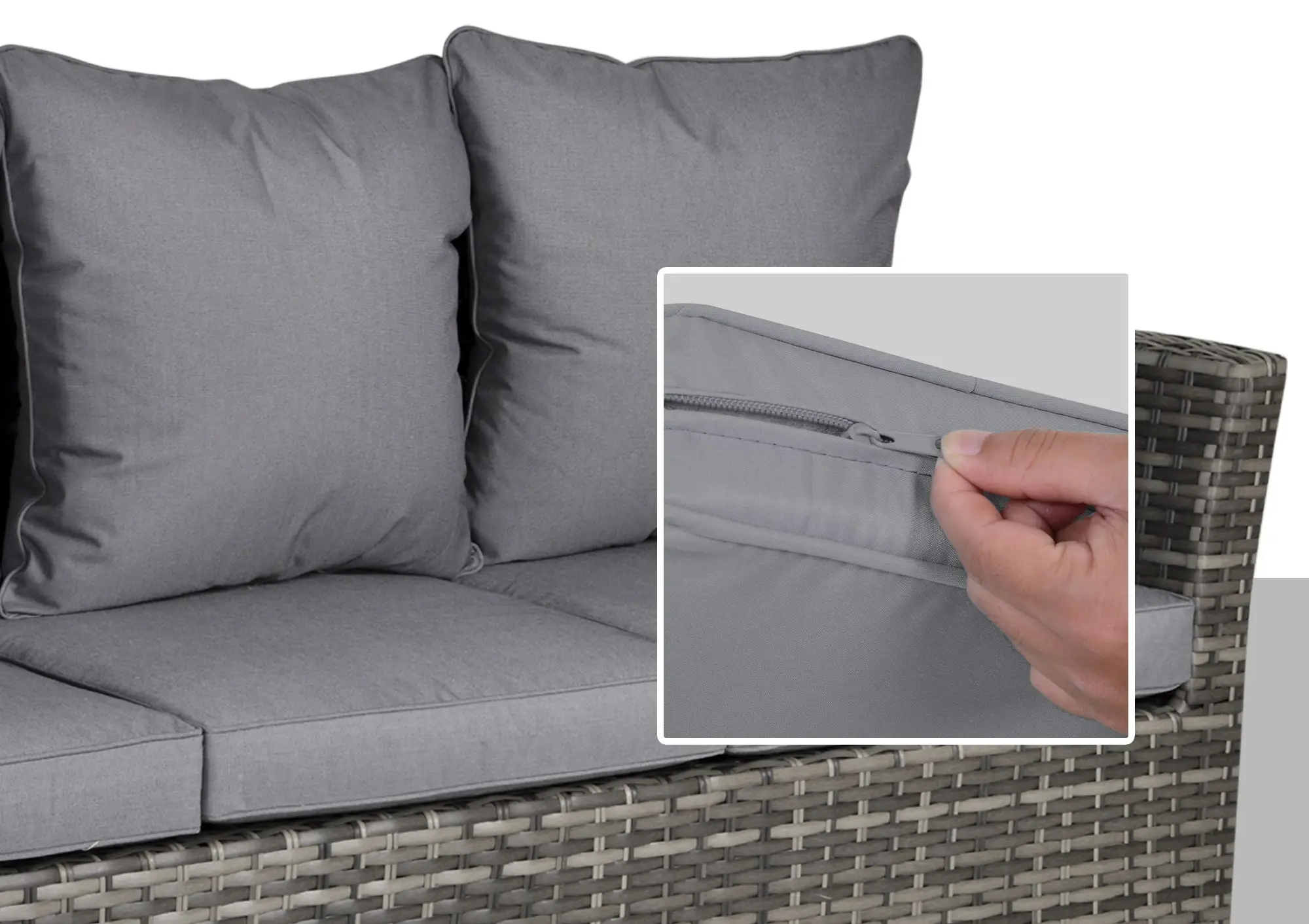 Комплект садовой мебели Outsunny 860-123 (Grey)