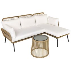 Комплект садовой мебели Outsunny 860-134 (Brown/Cream White) Thumb