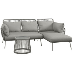 Комплект садовой мебели Outsunny 860-134V00LG (Light Grey) Thumb