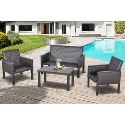 Комплект садовой мебели Outsunny 860-166 (Grey) Thumb