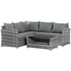 Set mobilier de gradina Outsunny 860-189 (Grey) Thumb