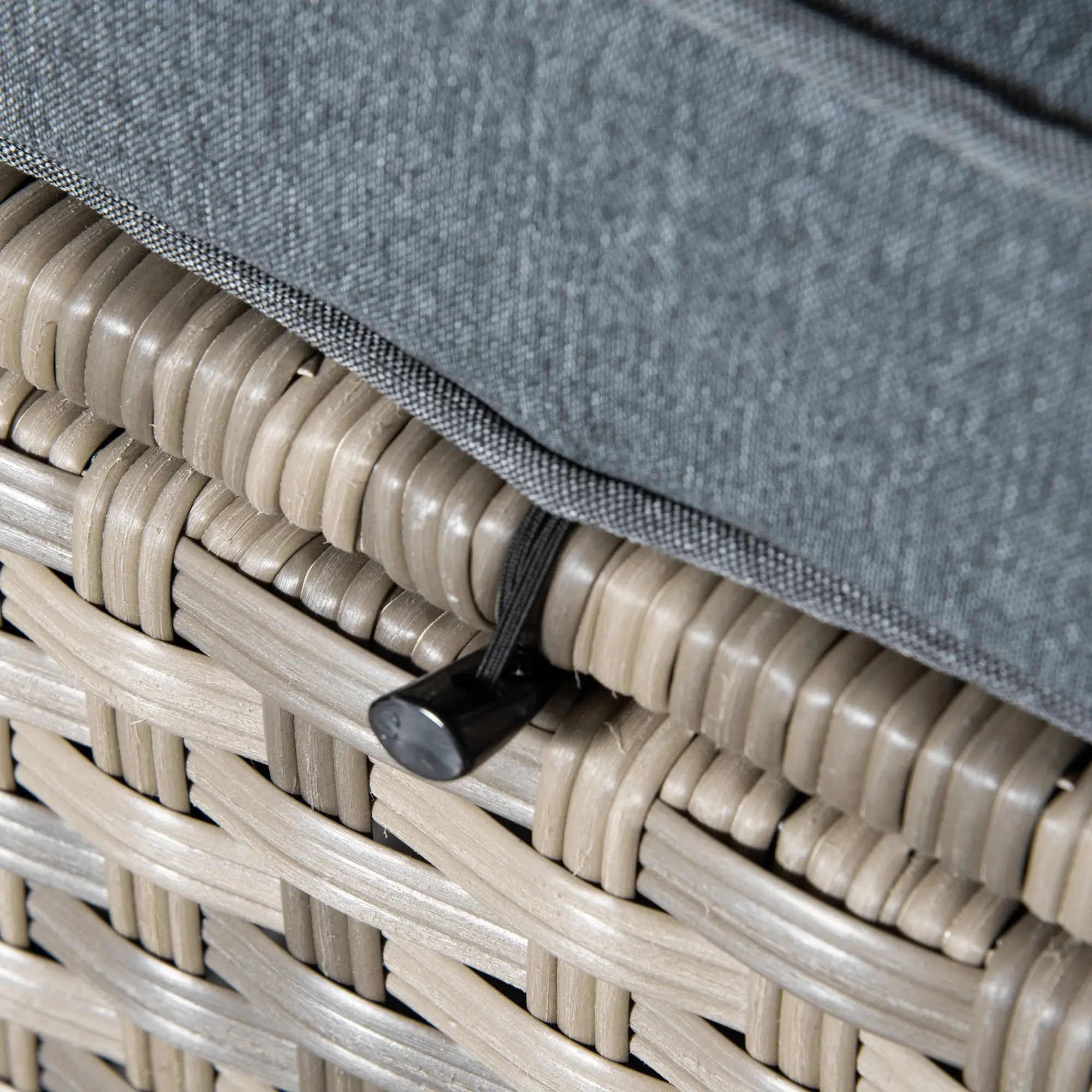 Set mobilier de gradina Outsunny 860-198 (Brown/Grey)