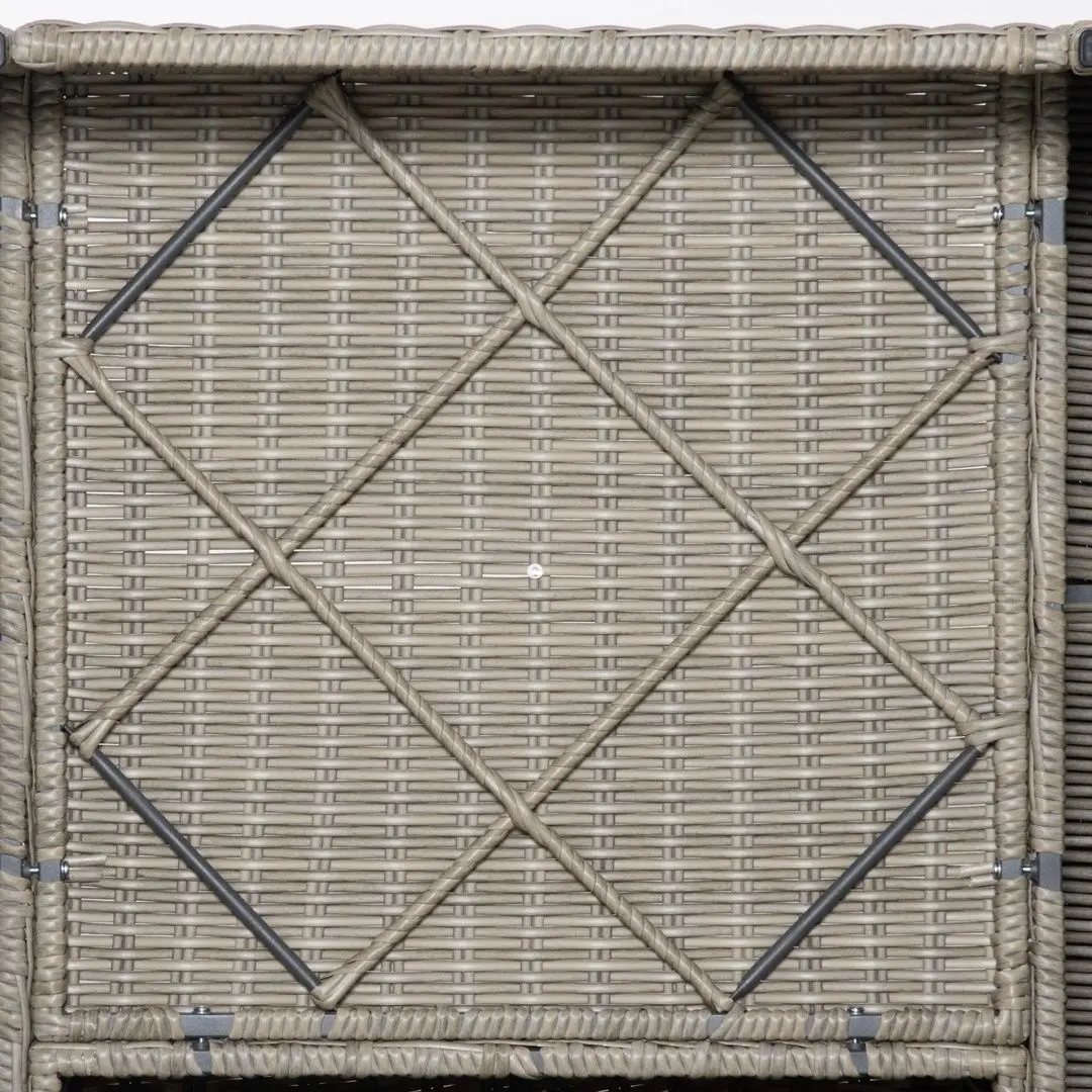 Set mobilier de gradina Outsunny 860-211 (Khaki/Beige)