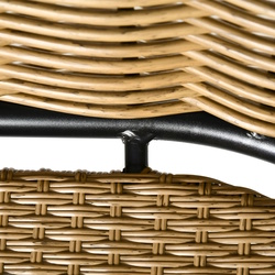 Комплект садовой мебели Outsunny 860-235 (Black/Natural/Grey) Thumb