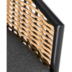 Комплект садовой мебели Outsunny 860-235 (Black/Natural/Grey) Thumb