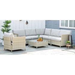 Set mobilier de gradina Outsunny 860-253V00BG (Beige) Thumb